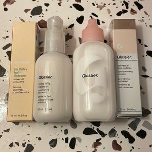 Glossier skincare bundle